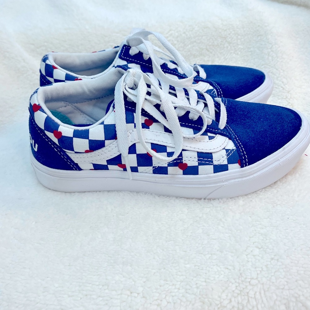 Vans X Autism Awareness Comfycush Old Skool 'Vans Heart/True Blue' VN0A3WMAWI4 - Picture 7 of 9